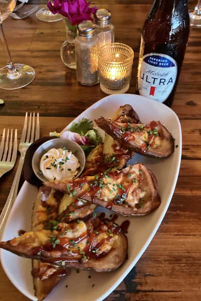 Barbecue Potato Skins