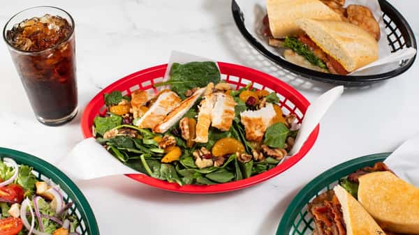Spinach Chicken Salad