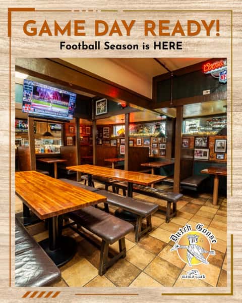 Football is back, and so is the weekly debate over who's actually winning.
Grab your crew, pick your side, and get ready for game day at Dutch Goose.
Making a reservation? Let us know you're here for the game so we can accommodate your group as best as possible.
Reserve your game-day table before kickoff! Link in bio.
#DutchGoose #MenloPark #MenloParkEats #BayAreaFoodie #SiliconValleyEats #PeninsulaFood #SupportLocal #Since1966 #GooseIsLoose #BurgersAndBrews