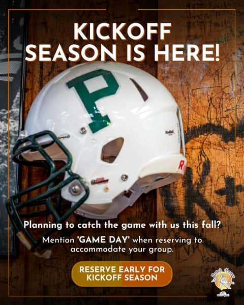 Football season is almost here.
Planning to catch the game with us this fall?
When making your reservation, let us know you're here for the game so we can accommodate your group as best as possible.
Reserve early for kickoff season. Link in bio.
#DutchGoose #MenloPark #MenloParkEats #BayAreaFoodie #SiliconValleyEats #PeninsulaFood #SupportLocal #Since1966 #GooseIsLoose #BurgersAndBrews
