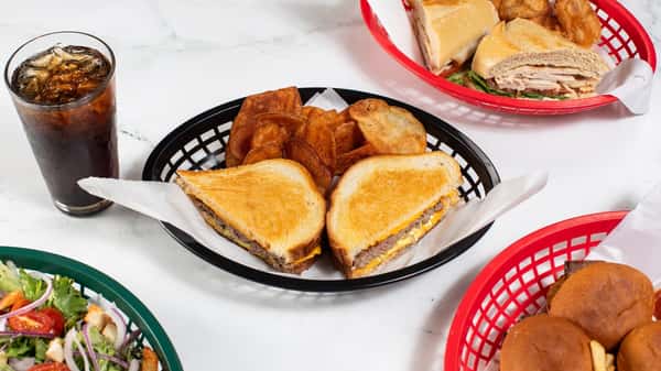 "Grilled Cheese" Burger