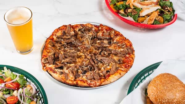 Brisket Pizza 9"