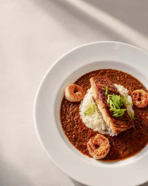 red fish shrimp etouffee