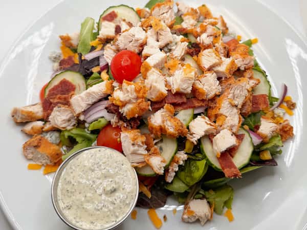 Chopped Fried Chicken Salad
