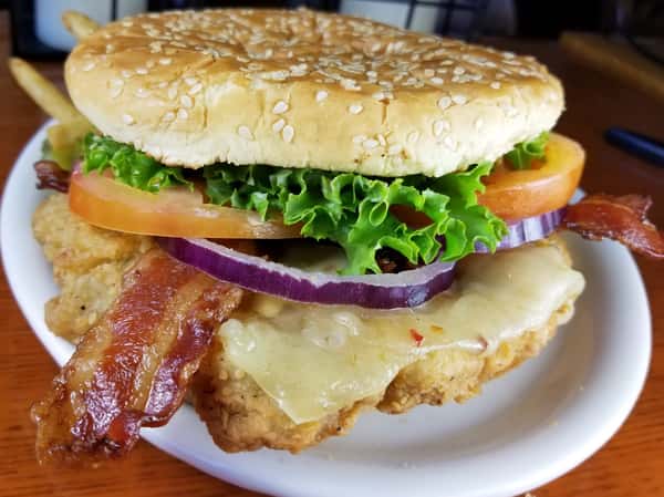 Chicken Fried Steak Burger