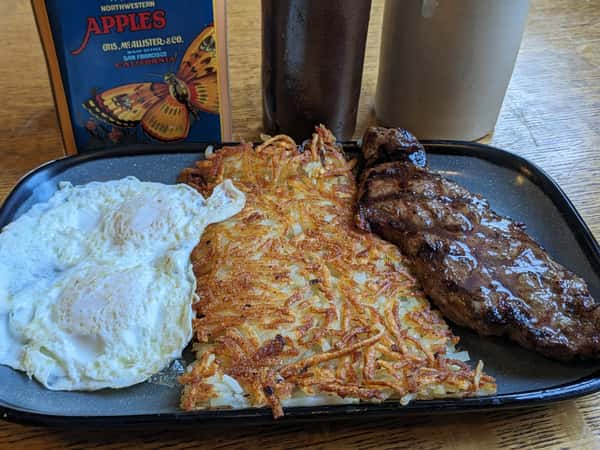 New York Steak & Eggs