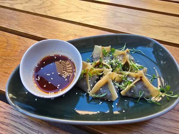 BBQ Brisket Potstickers