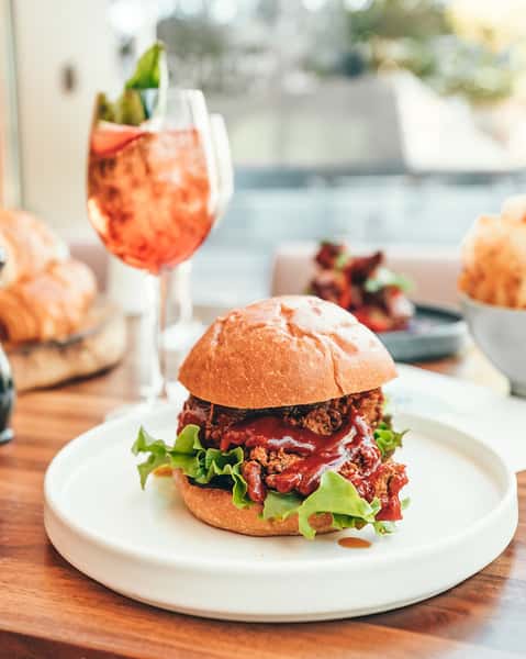 Hot Fried Chicken Sandwich