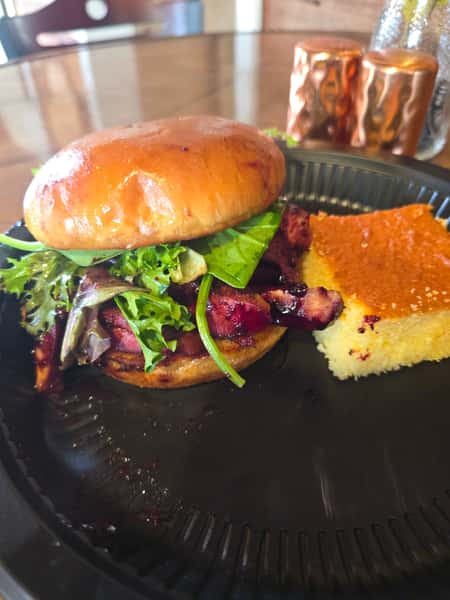 Blackberry Glazed Chicken Sandwich