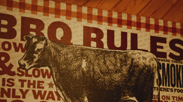 BBQ Rules Cow