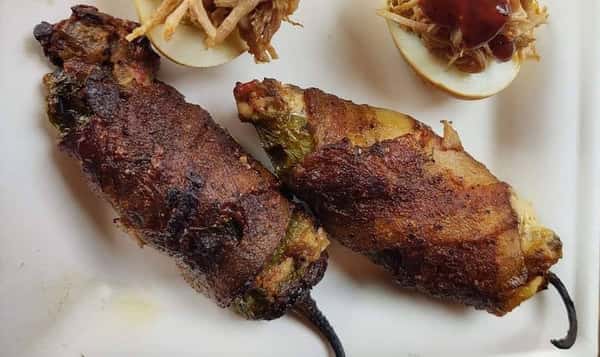 Bacon Wrapped Stuffed Jalapenos