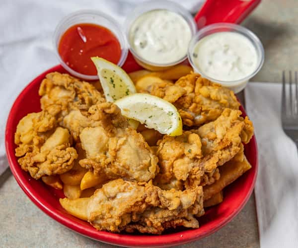 Oysters and Chips