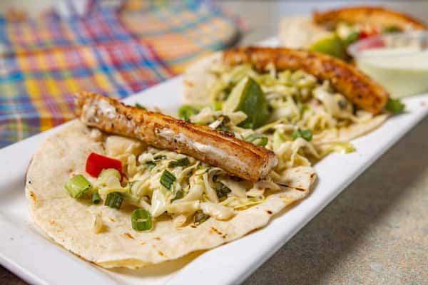 Grilled Wahoo Tacos