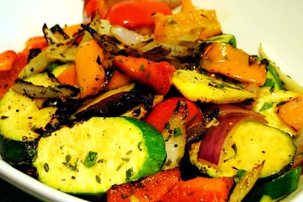 Sahra's Seasonal Grilled Vegetables Platter