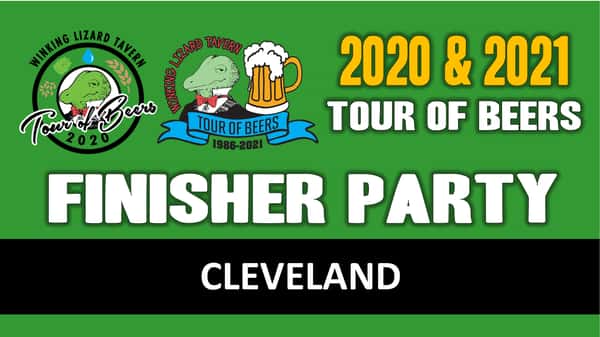 Tour of Beers Finisher Party Cleveland Winking Lizard Tavern