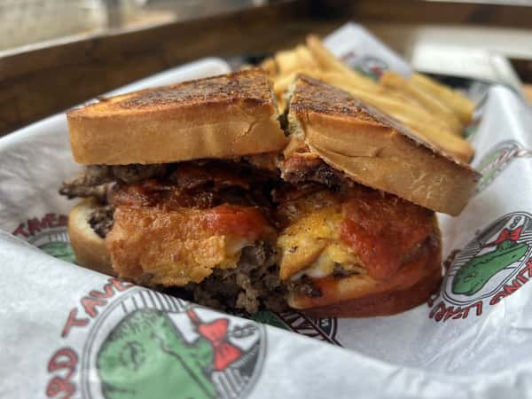 Smashed Meatball Burger