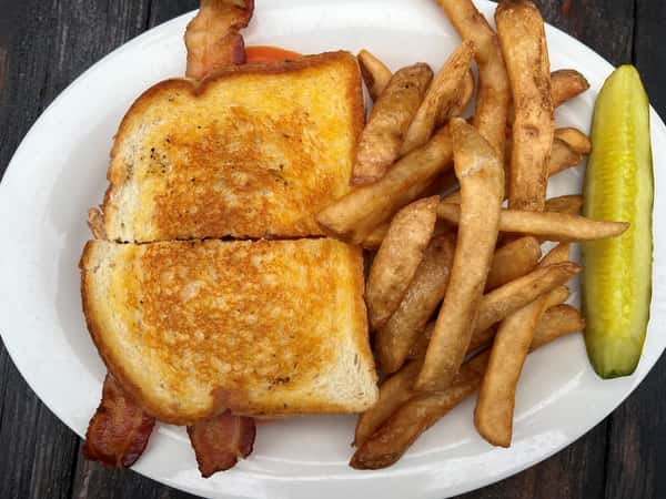 Grilled Cheese Tomato Bacon