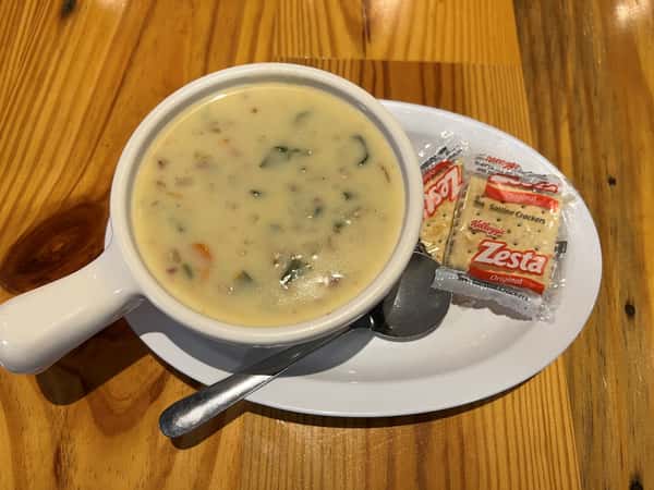 Bacon & Spinach Soup