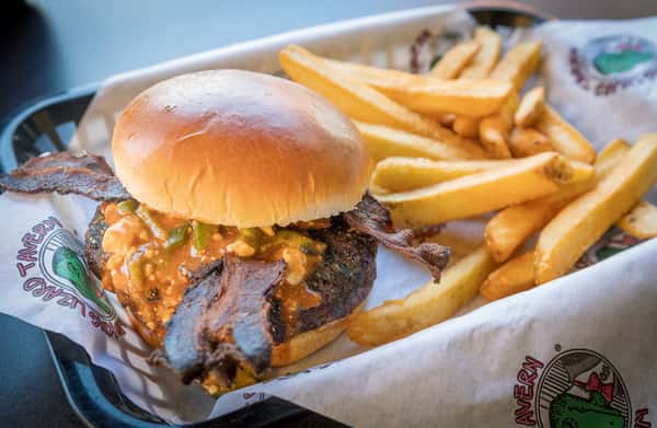 Buffalo Blue Smash Burger