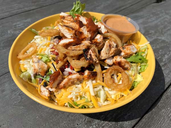 BBQ Chicken Chop Salad