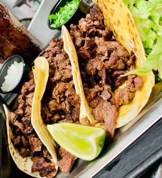 Charro Tacos (Carne asada)