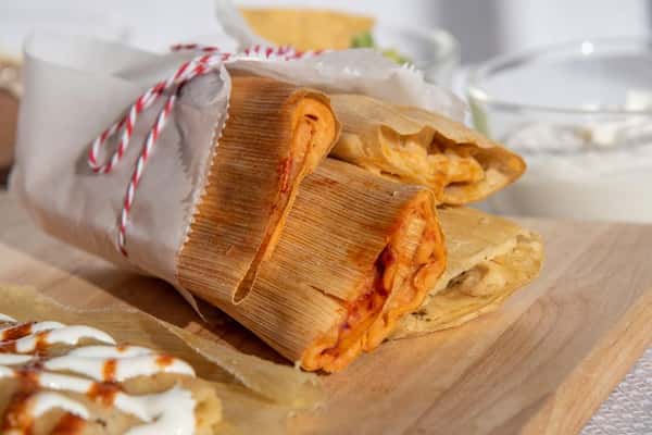 wrapped up tamale