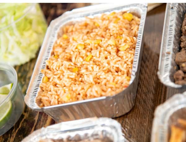 Mexican Rice Catering Half Pan ( 15pl ) 