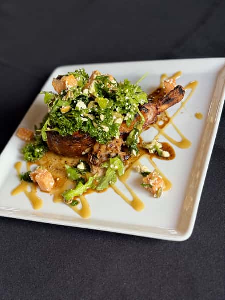 Stuffed Pork Chop Milanese