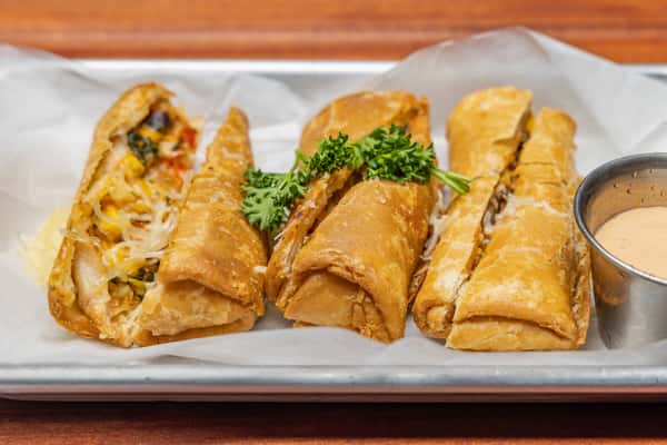 Salmon Egg Rolls