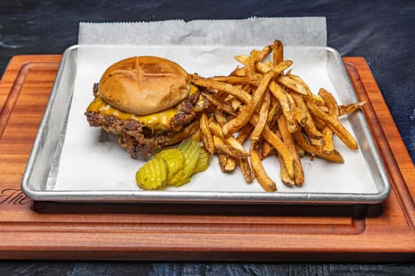 THE GENRE SMASH BURGER (AVAILABLE AFTER 3PM ONLY)