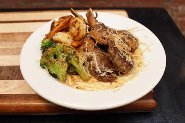 Genre Lamb & Shrimp Pasta