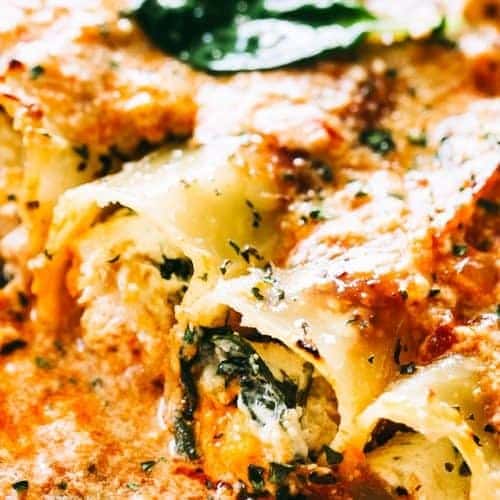 Roasted Pollo E Fungi Cannelloni