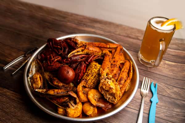 Seafood Boil and Beer