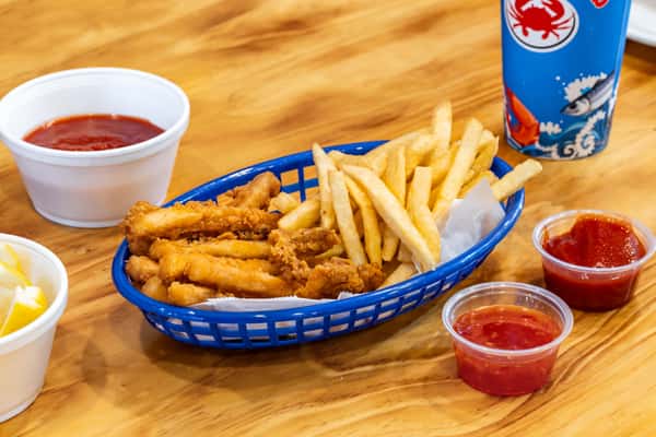 F5. Fried Calamari Basket (15)