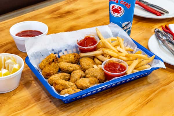 F6. Fried Oyster Basket (10)