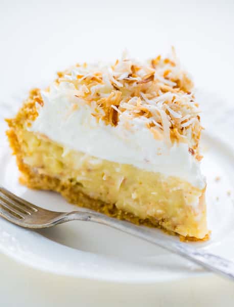 Coconut cream pie