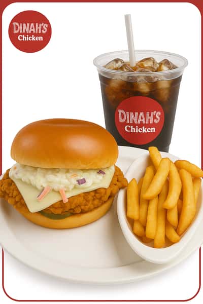 Dinah's Regular Chicken Sandwich Meal