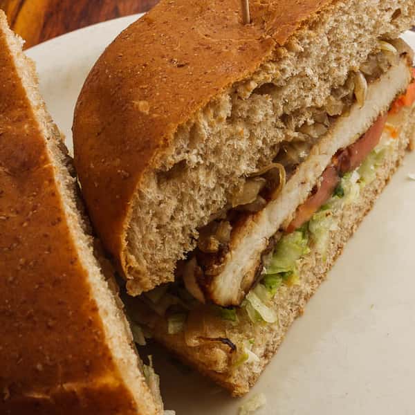 -Marinated Chicken Sandwich.