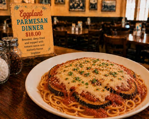 Eggplant Parmesan Dinner