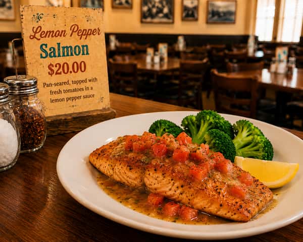 Lemon Pepper Salmon