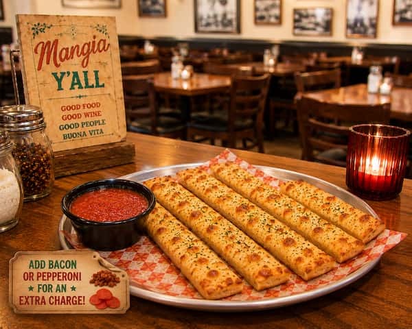 Garlic Breadsticks with Cheese