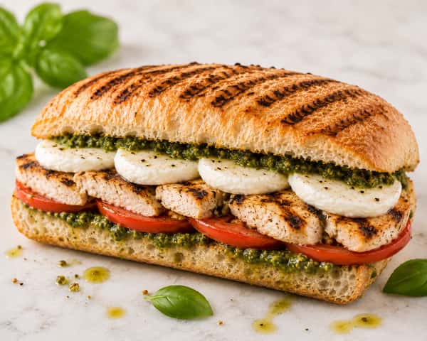 Chicken Caprese Panini