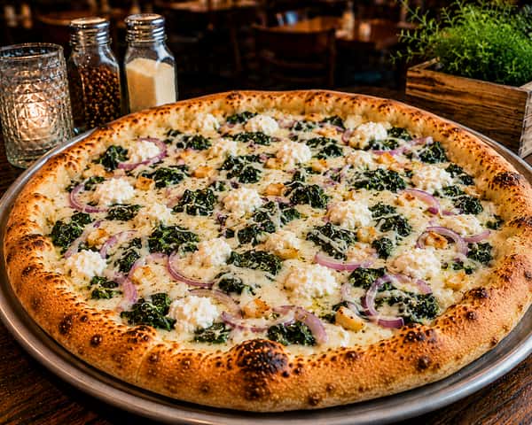 Small Spinach and Sausage Bianca