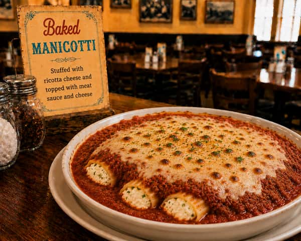 Baked Manicotti