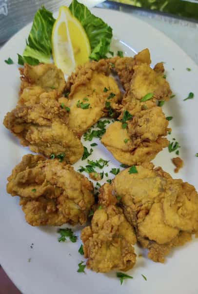 Fresh Fried Oysters