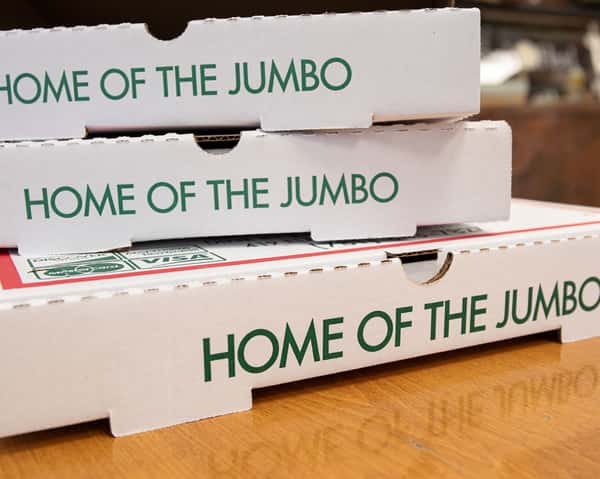 pizza boxes