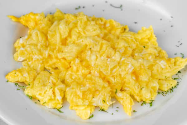 2 Eggs w/ Cheese