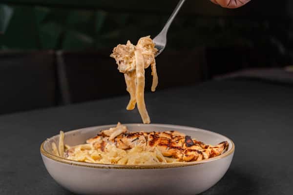 Shrimp alfedo Pasta