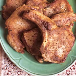 Fried Pork Chop Dinner