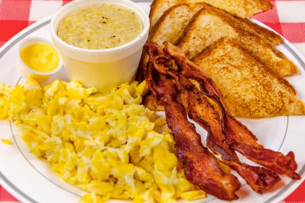 Bacon & Egg Breakfast Plate